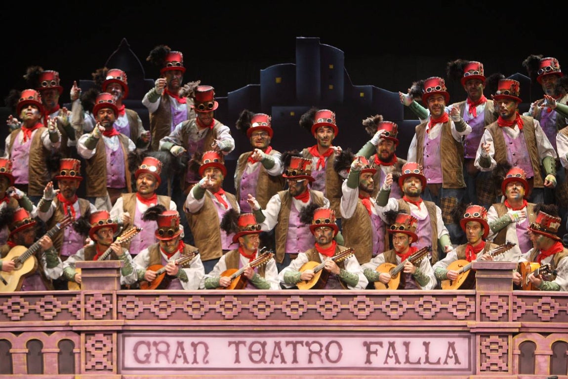 Pase de Cuartos de Los chimenea