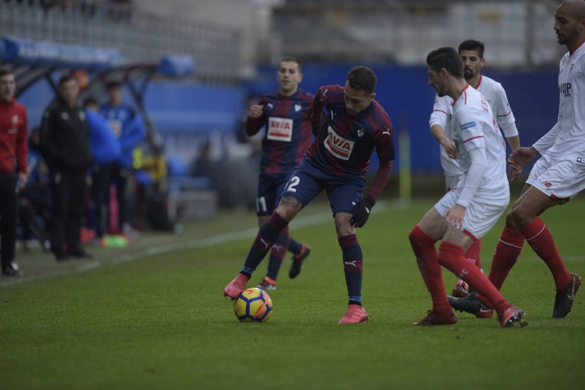 El Eibar - Sevilla, en imágenes