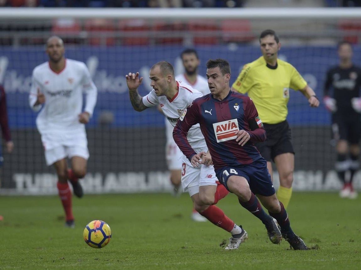 El Eibar - Sevilla, en imágenes