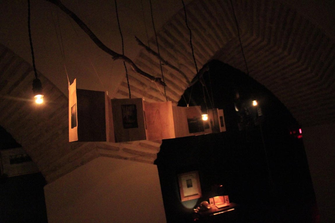 Juanan Requena, en el Museo de Santa Fe