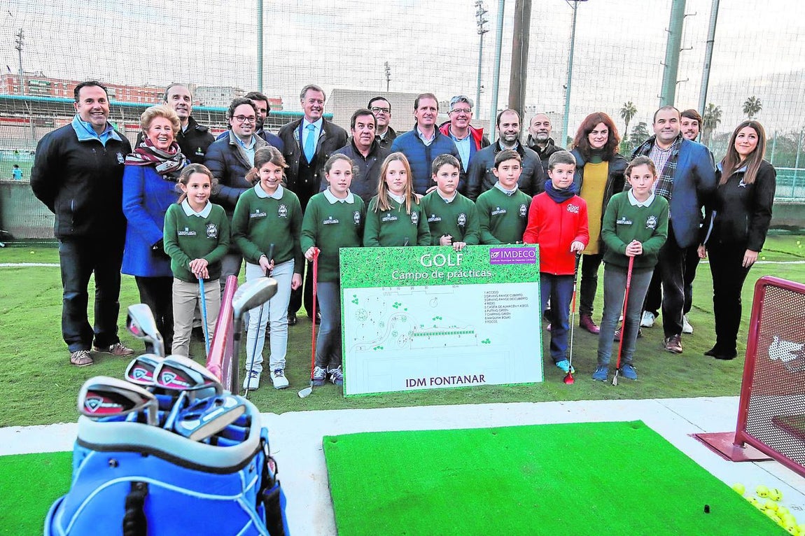 El campo de golf de iniciación del Fontanar de Córdoba, en imágenes