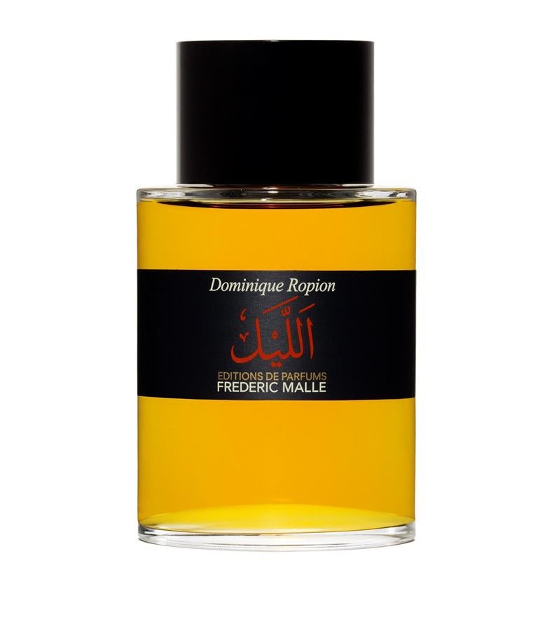 The Night. Está diseñado por Dominique Ropion y se inspira en las noches en el desierto, que son frescas, intensas y pasionales. Entre sus notas destacan el ambar y la rosa. Precio: 2.330,96