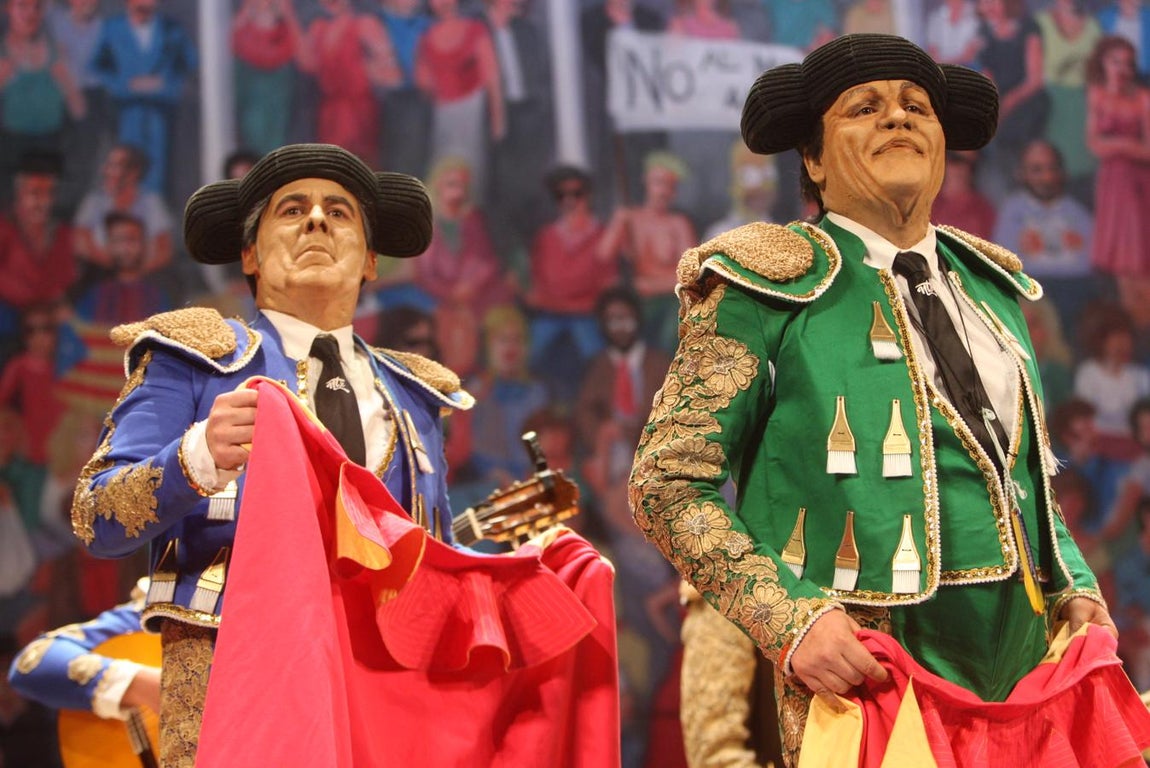 FOTOS: chirigota &#039;Una corrida en tu cara&#039; en Semifinales del COAC 2018