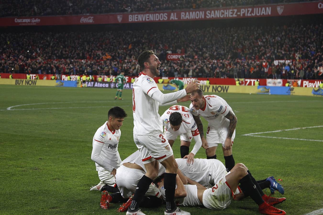 El pase a la final del Sevilla, en imágenes