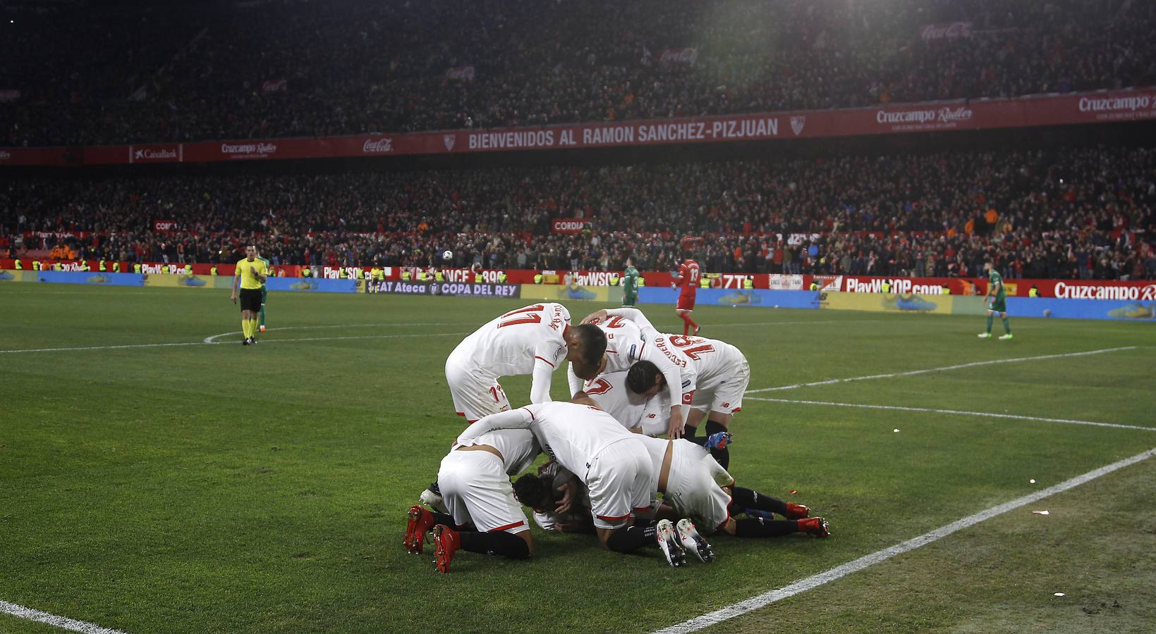 El pase a la final del Sevilla, en imágenes