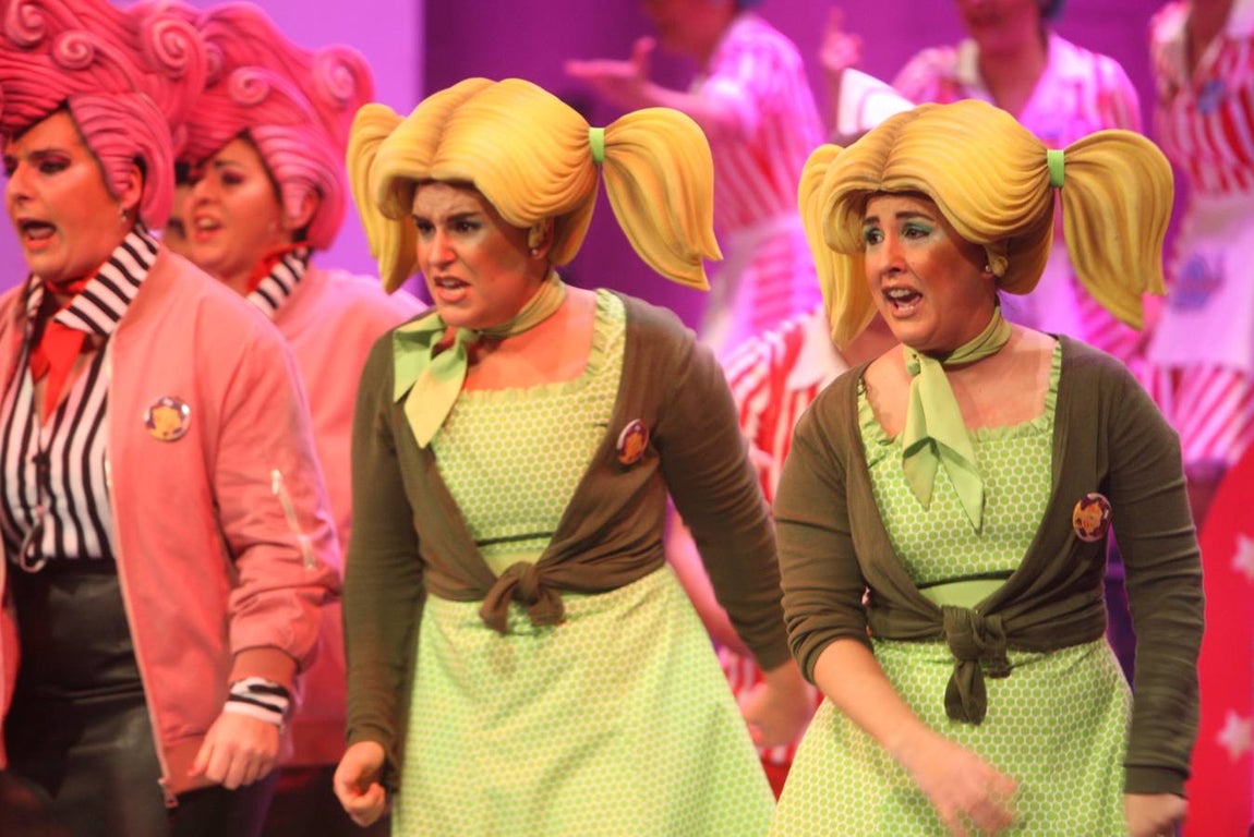 FOTOS: Coro Rockola en la Final del Falla del Carnaval de Cádiz 2018