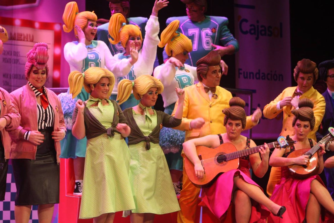FOTOS: Coro Rockola en la Final del Falla del Carnaval de Cádiz 2018