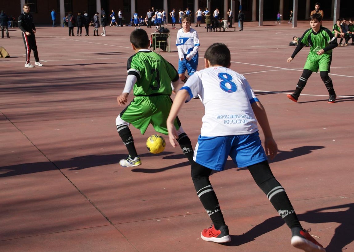 Las mejores imágenes del partido entre Salesianos Atocha &quot;C&quot; y Salesianos Carabanchel