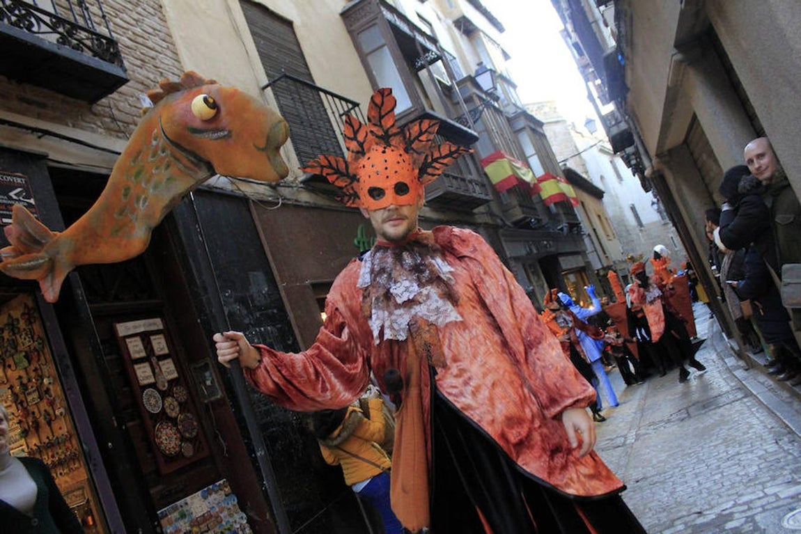 Entierro de la sardina en Toledo. Fotografía: LUNA REVENGA