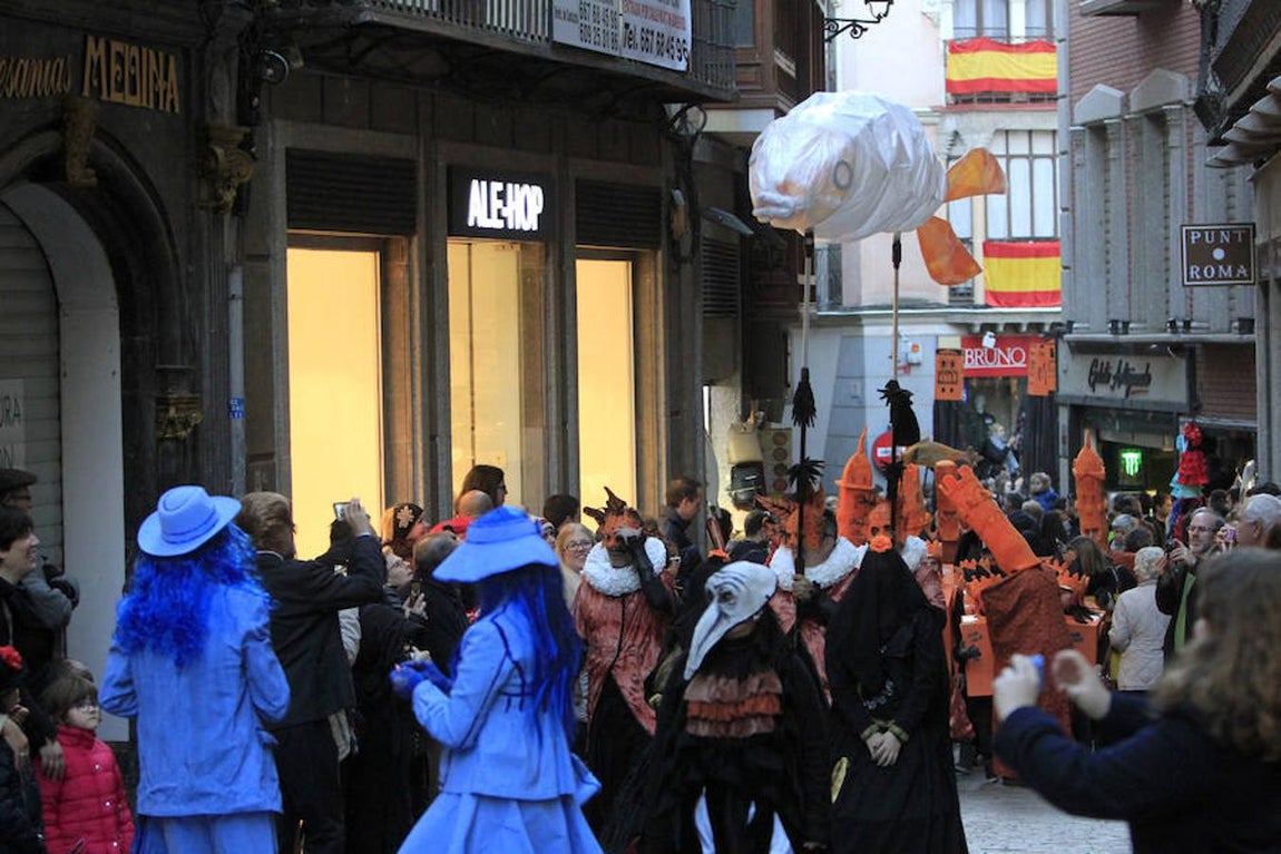 Entierro de la sardina en Toledo. Fotografía: LUNA REVENGA