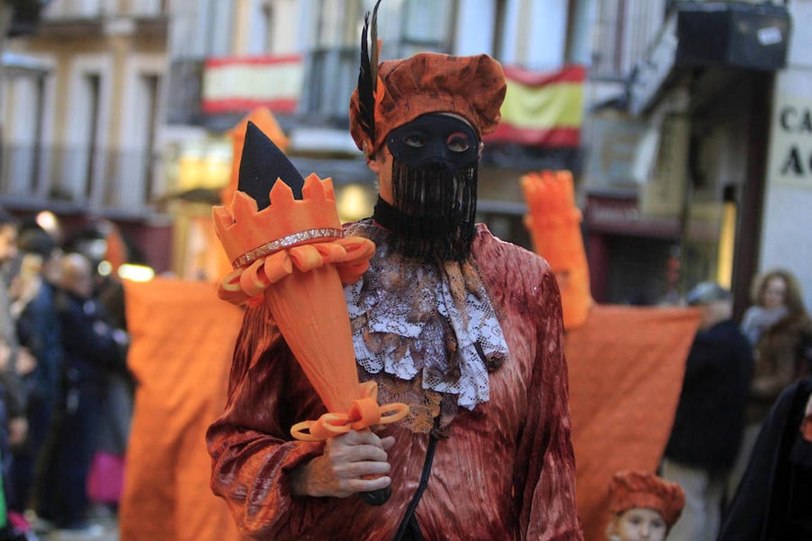 Entierro de la sardina en Toledo. Fotografía: LUNA REVENGA