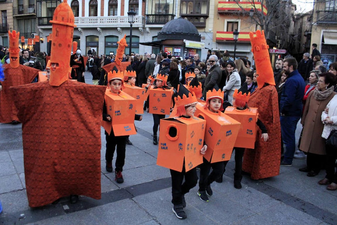 Entierro de la sardina en Toledo. Fotografía: LUNA REVENGA