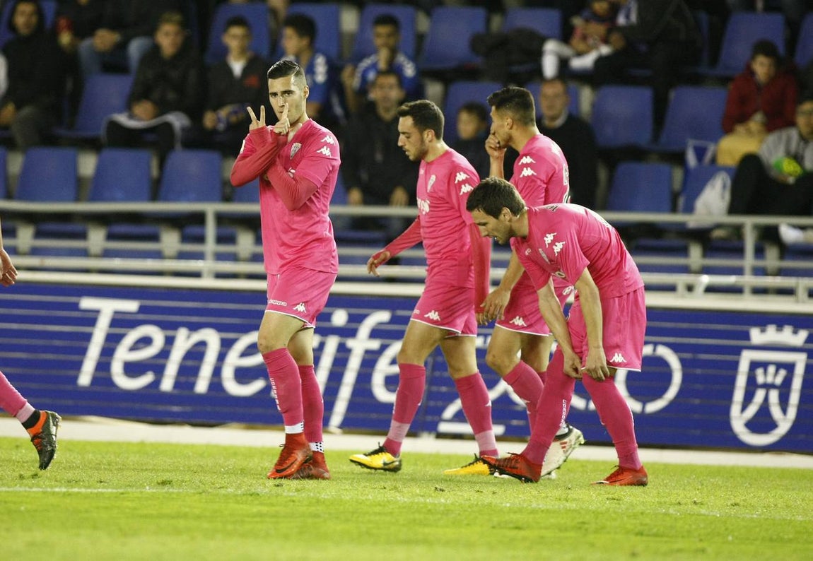 La goleada al Córdoba en Tenerife, en imágenes
