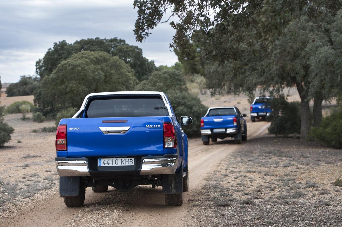 Fotogalería: Toyota Land Cruiser e Hilux 2018, prueba Off-Road