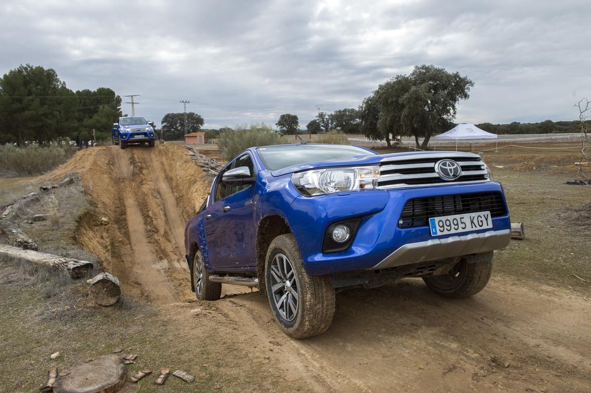Fotogalería: Toyota Land Cruiser e Hilux 2018, prueba Off-Road