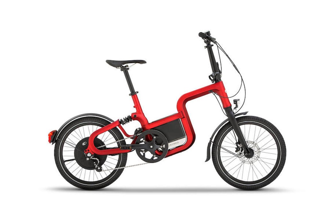Imágenes de las primeras «E-Bikes» urbanas de Kymco