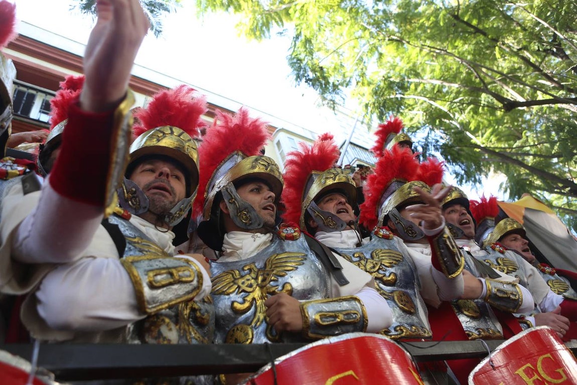 Carrusel de coros en Cádiz