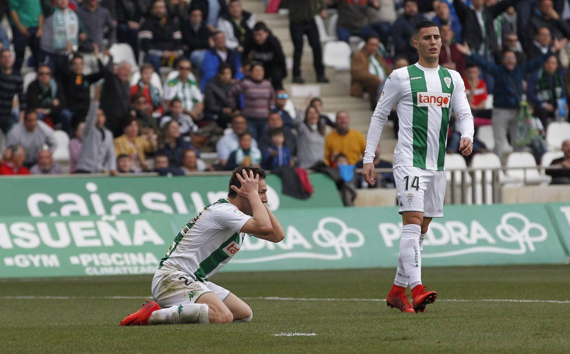 Cuarta derrota consecutiva. El Córdoba tampoco rompe la mala racha en el estreno de José Ramón Sandoval