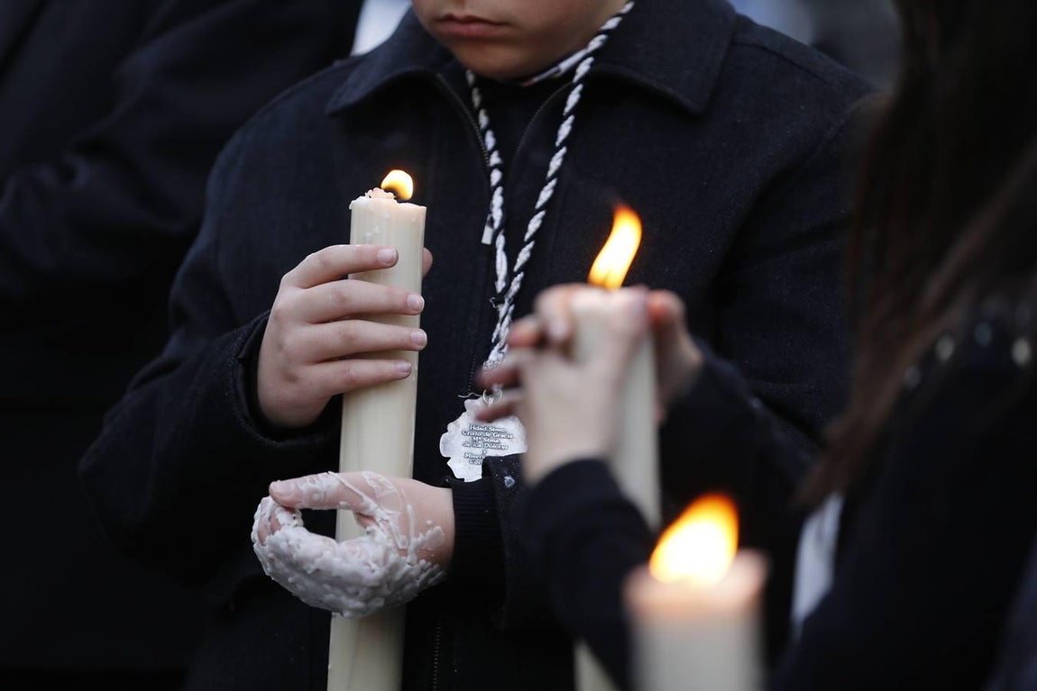 Las mejores imágenes del Vía Crucis de las Cofradías
