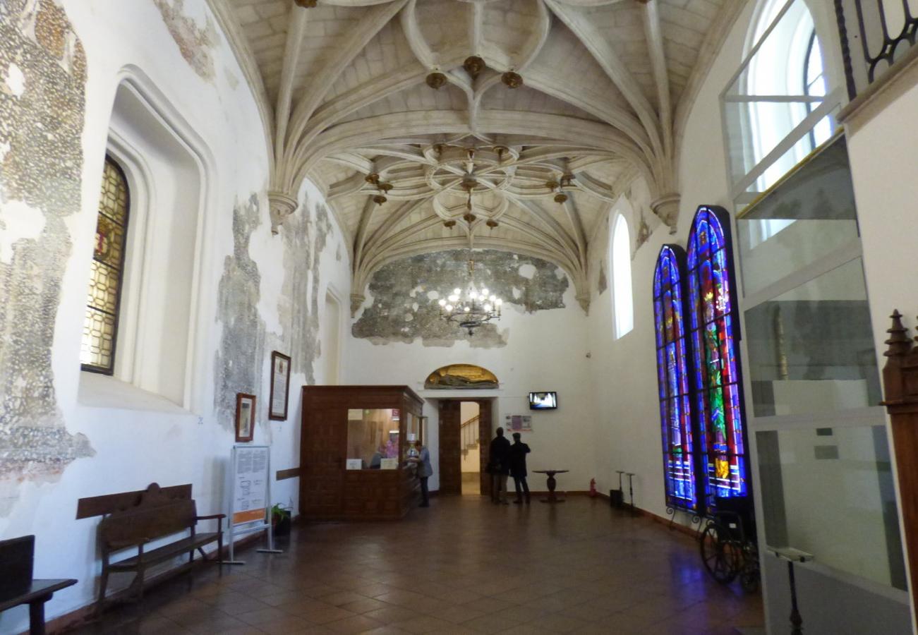 Aspecto actual del vestíbulo que acogió la primera sala del Museo Provincial. Foto. Rafael del Cerro. 
