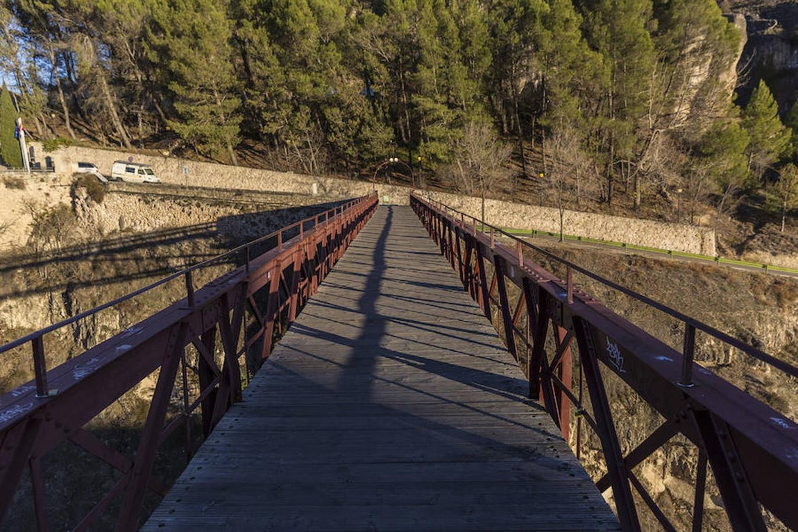 Puente de San Pablo sobre la Hoz del Huécar. 