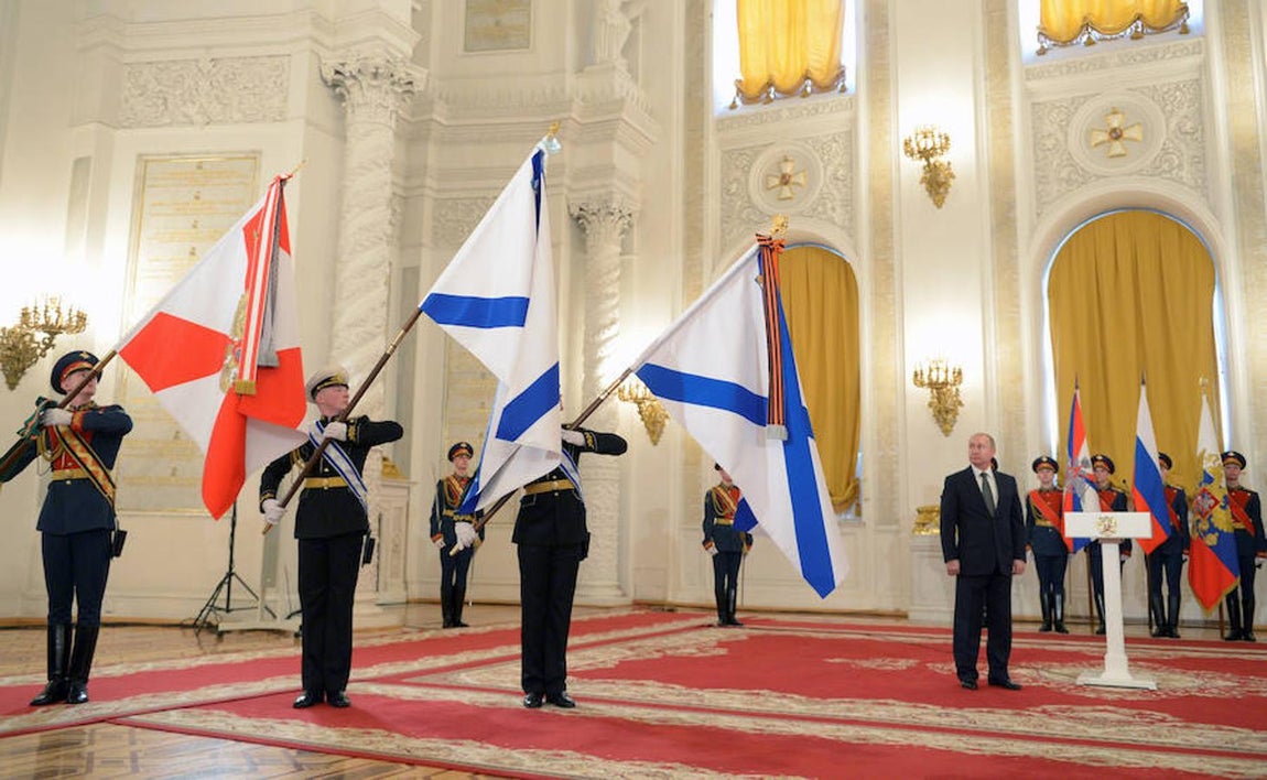 Rusia celebra la fiesta del Defensor de la Patria. 