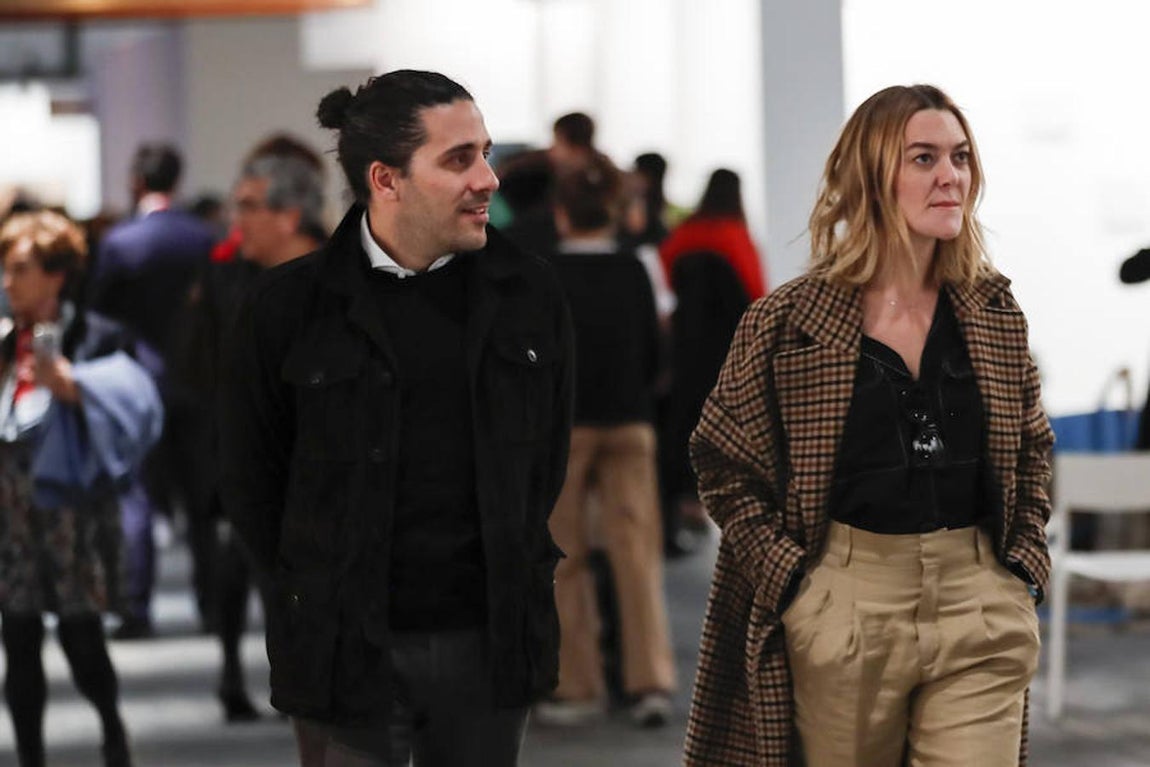 Marta Ortega y Carlos Torretta, amor y abrigos «low cost» en ARCO. 