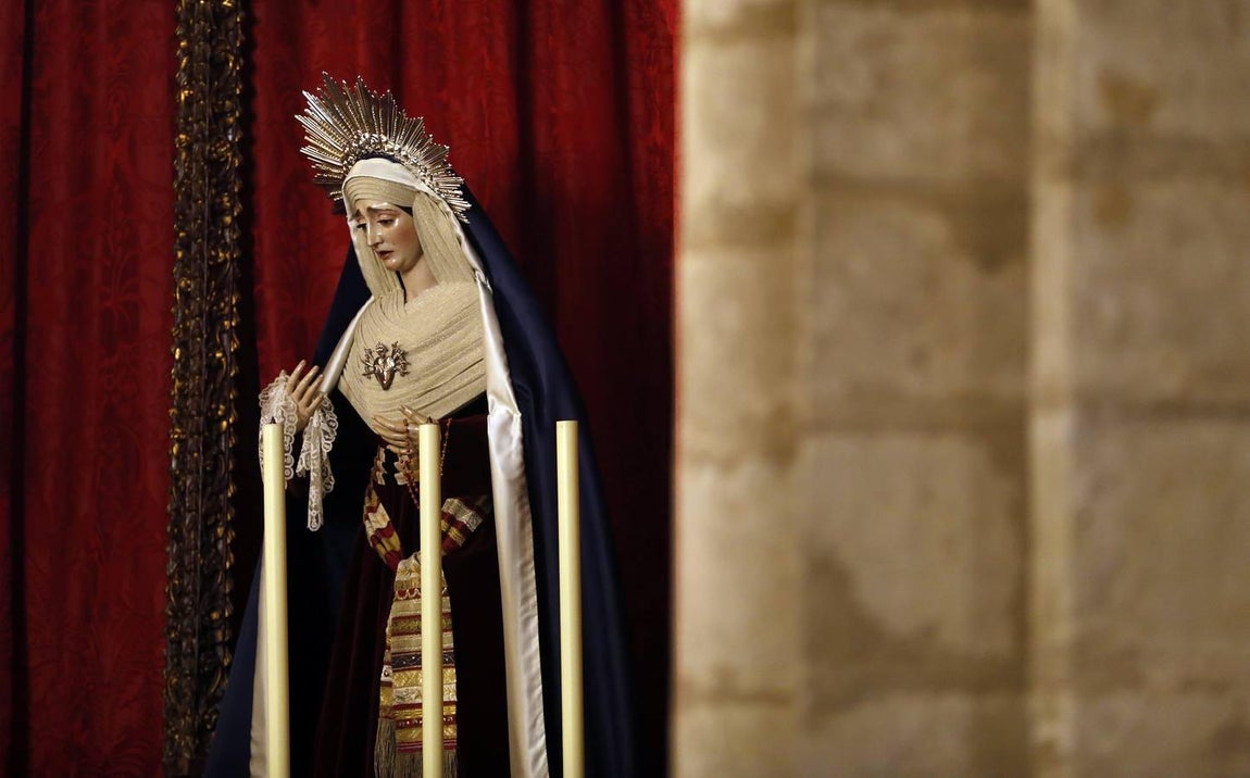 Vírgenes de hebrea en las iglesias de Córdoba