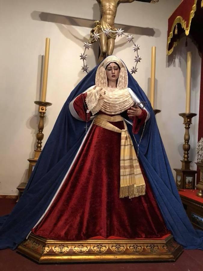 Vírgenes de hebrea en las iglesias de Córdoba