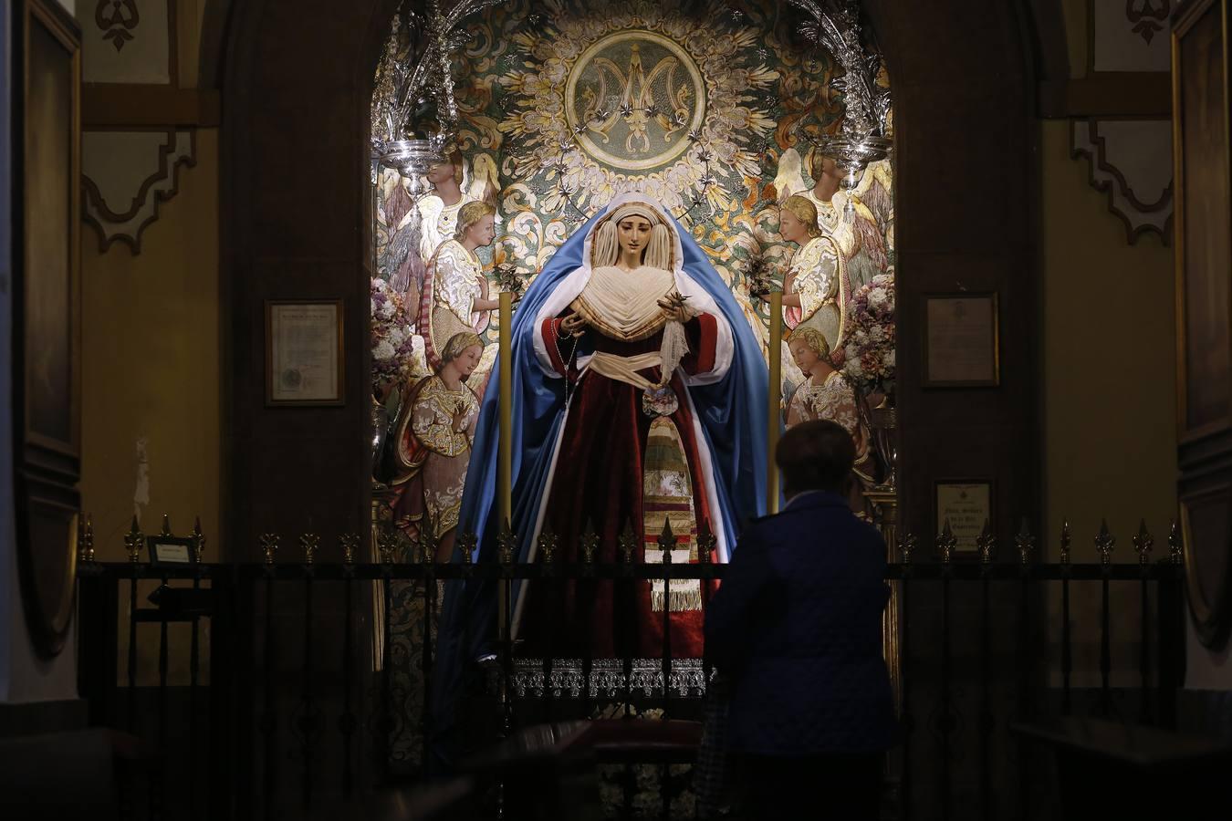 Vírgenes de hebrea en las iglesias de Córdoba