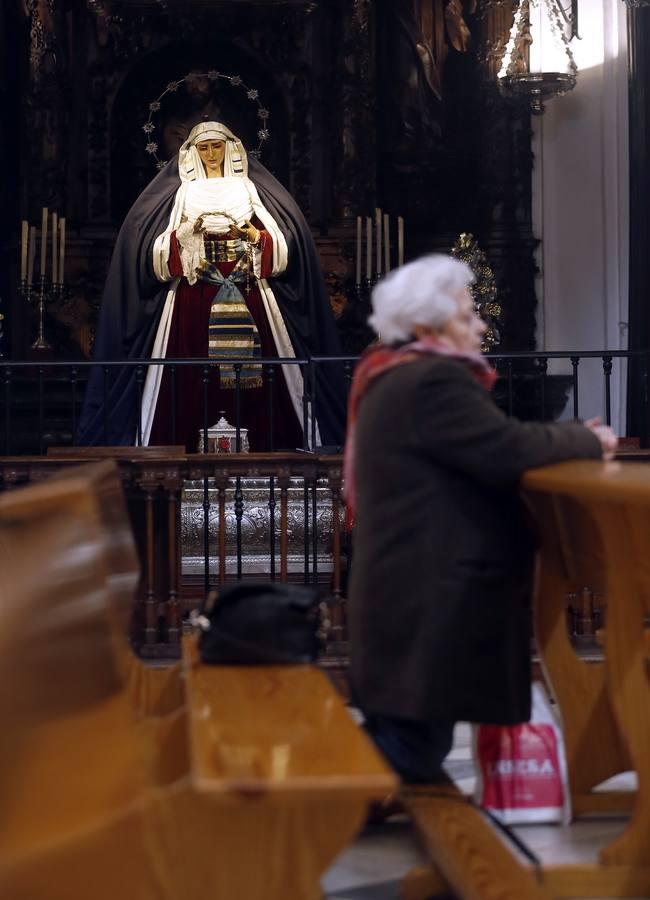 Vírgenes de hebrea en las iglesias de Córdoba