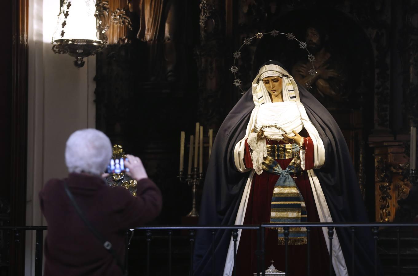 Vírgenes de hebrea en las iglesias de Córdoba