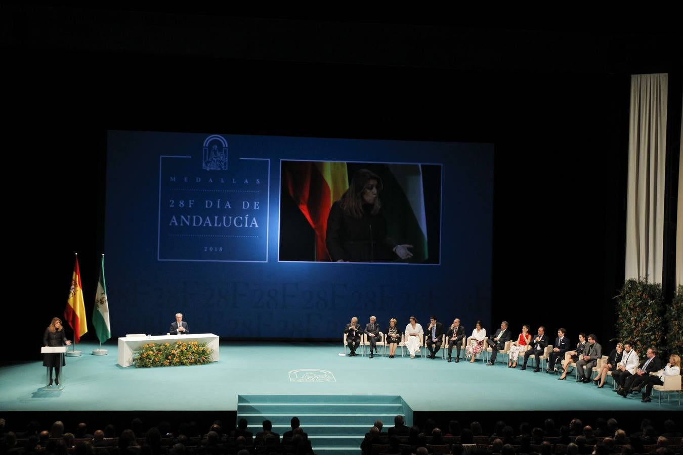 Entrega de las Medallas de Andalucía 2018, en imágenes