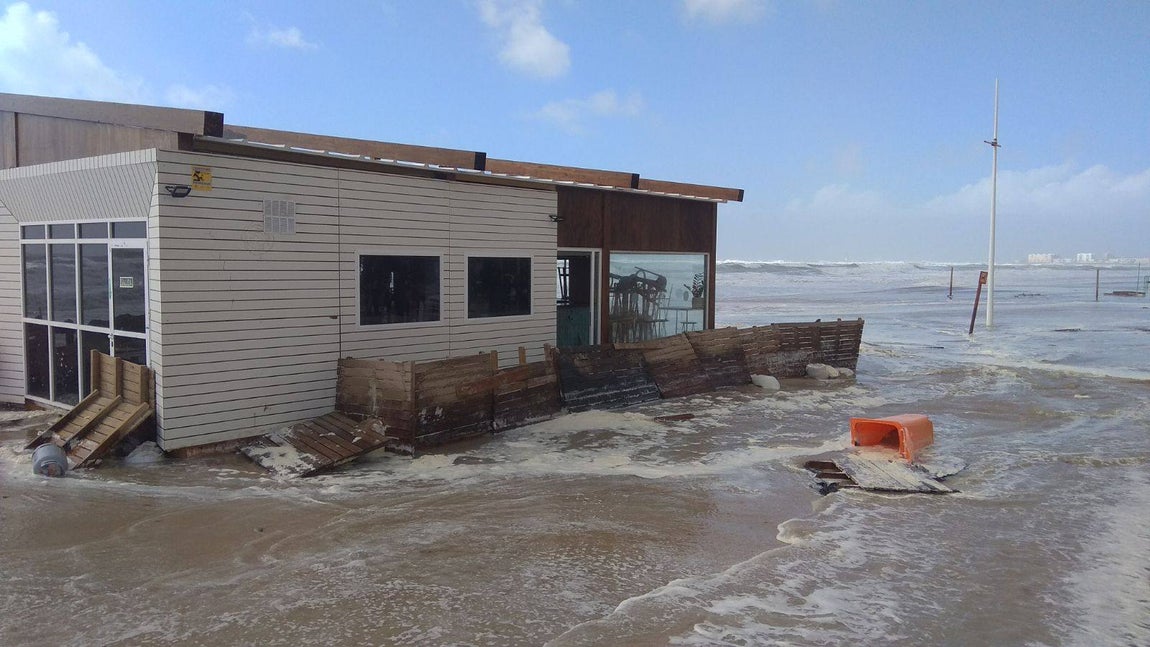 FOTOS: Temporal en la provincia de Cádiz