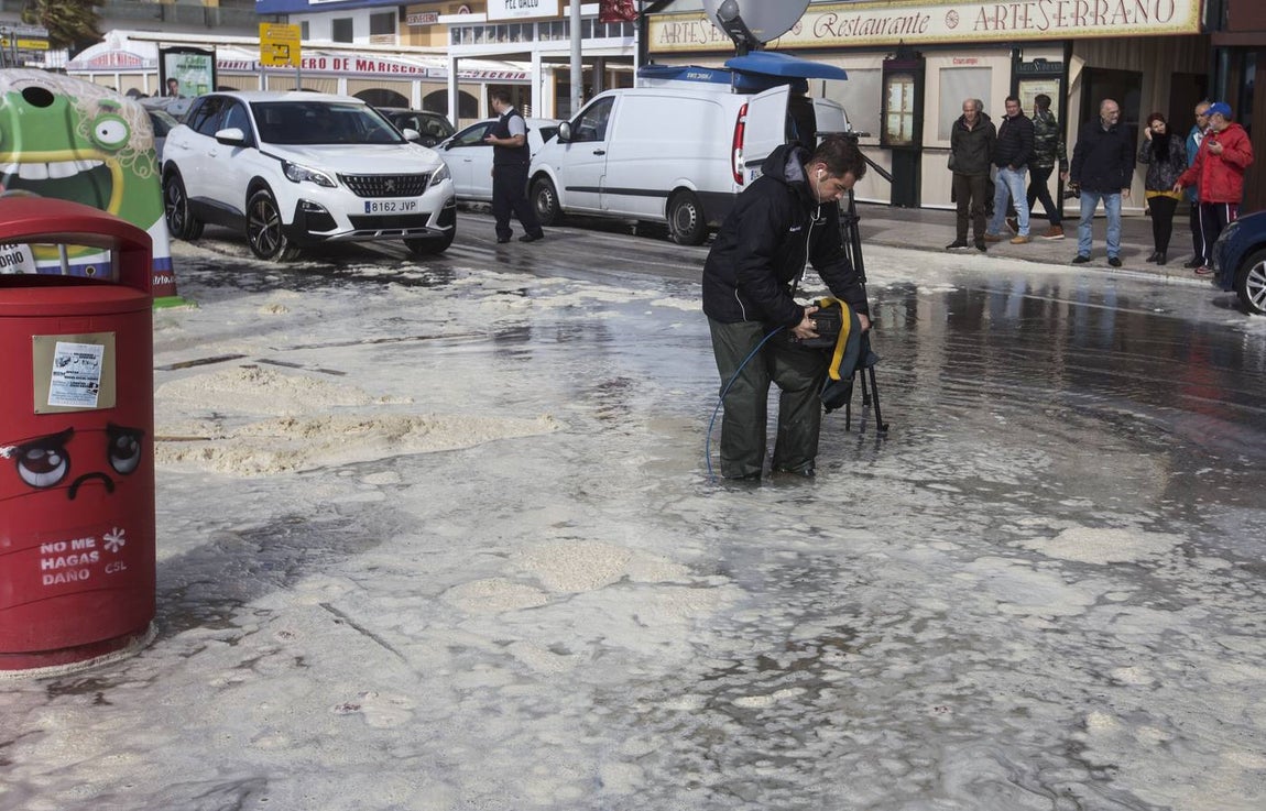 FOTOS: &#039;Emma&#039; castiga a Cádiz con una fuerza desconocida