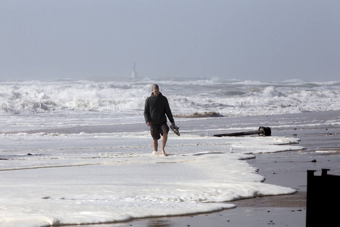 FOTOS: &#039;Emma&#039; castiga a Cádiz con una fuerza desconocida