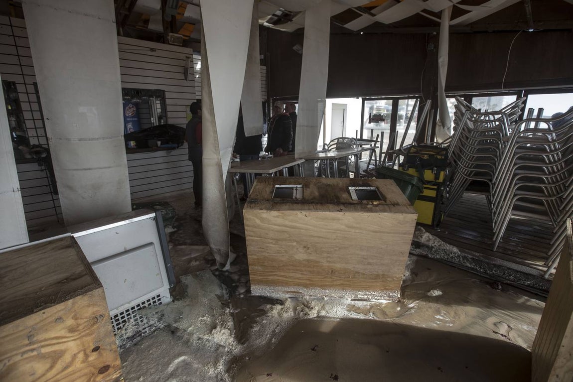 FOTOS: &#039;Emma&#039; castiga a Cádiz con una fuerza desconocida