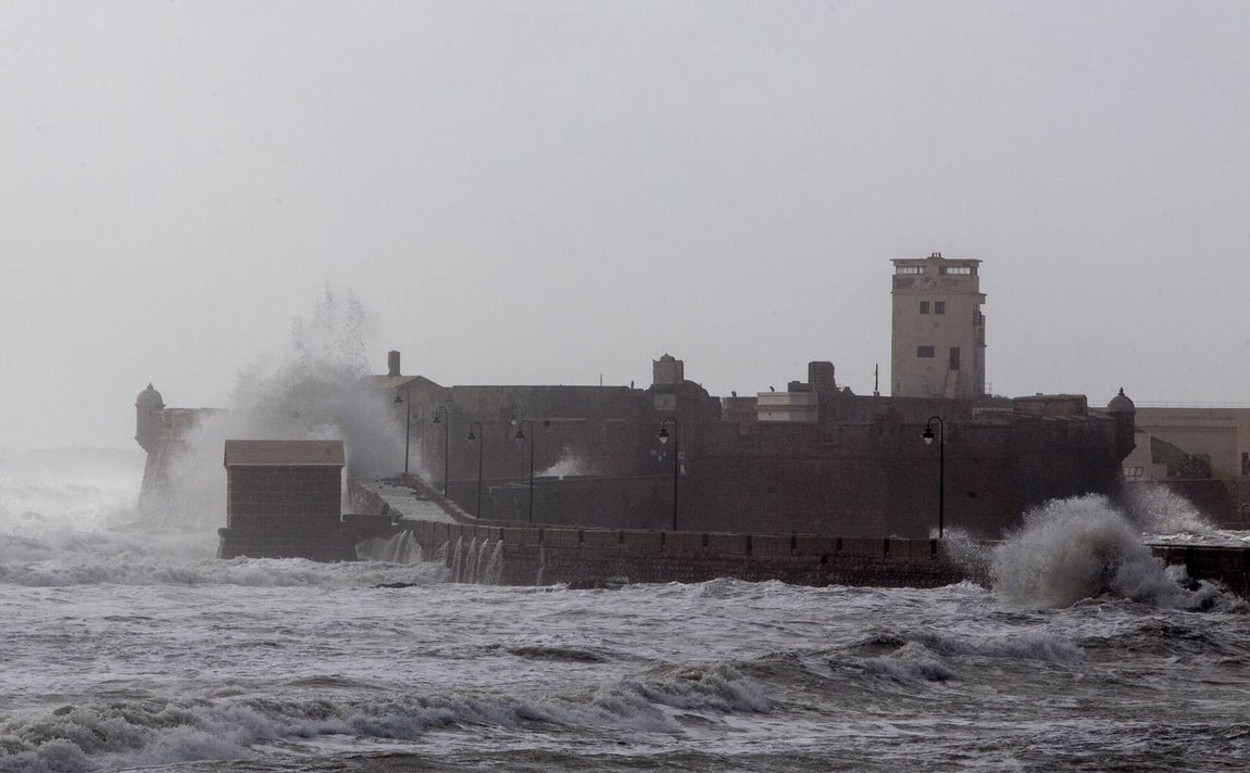FOTOS: &#039;Emma&#039; deja estragos en Cádiz capital