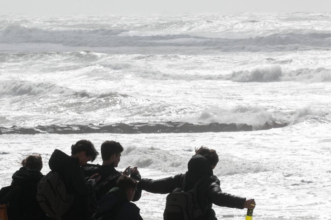 Las impresionantes imágenes que deja el temporal
