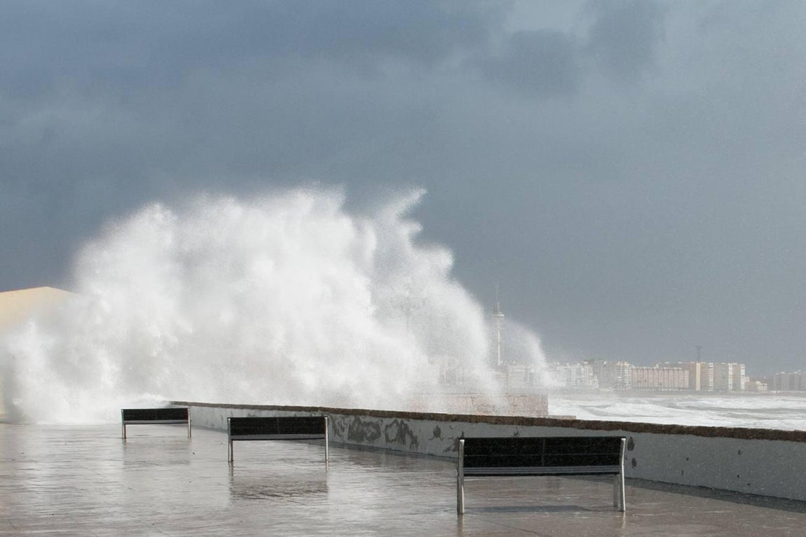 Las impresionantes imágenes que deja el temporal