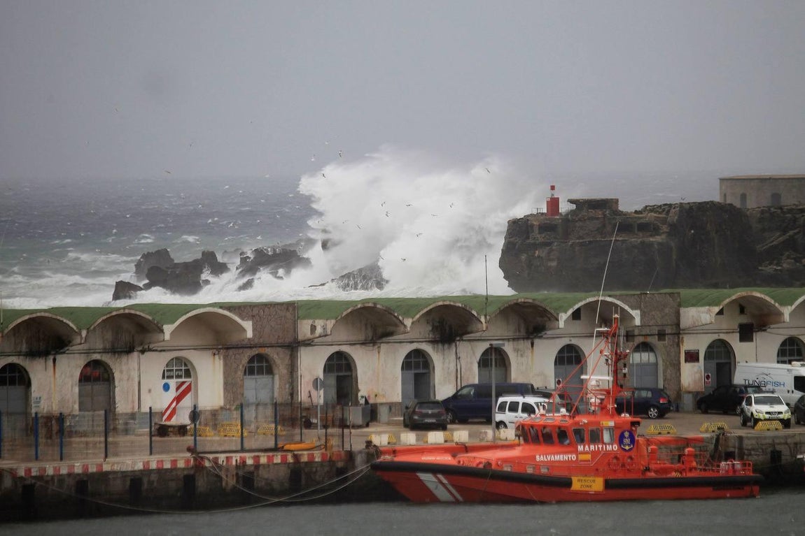 Las impresionantes imágenes que deja el temporal