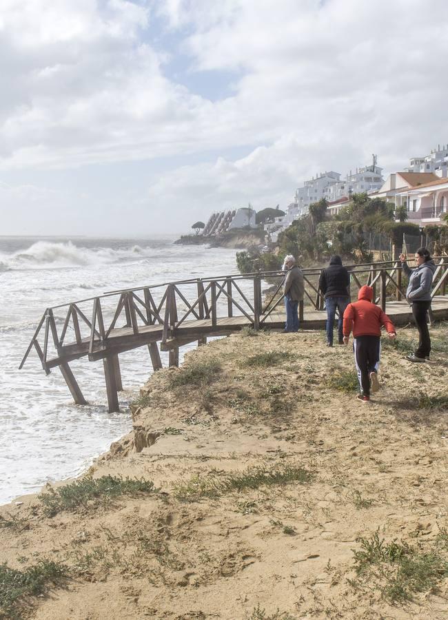 Las impresionantes imágenes que deja el temporal