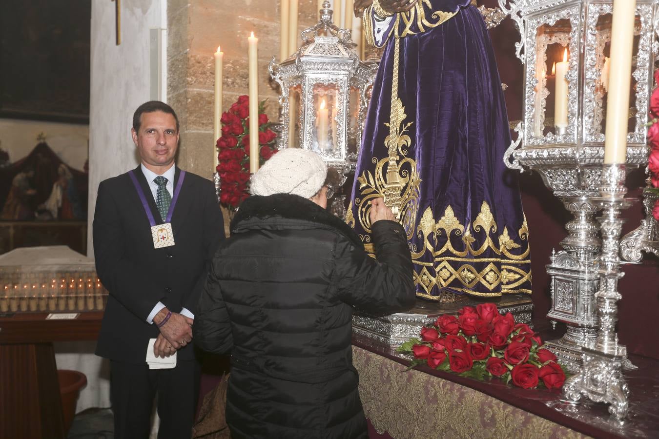 FOTOS: Solemne Besapié a Jesús de Medinaceli en Cádiz