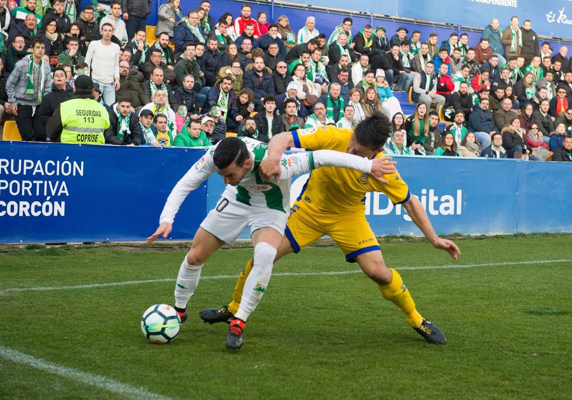 Imágenes de otra alegría del Córdoba CF en Alcorcón