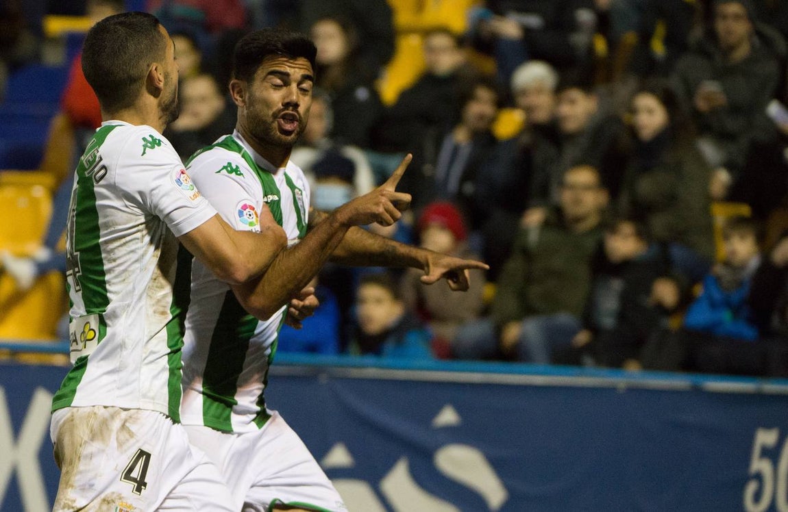 Imágenes de otra alegría del Córdoba CF en Alcorcón