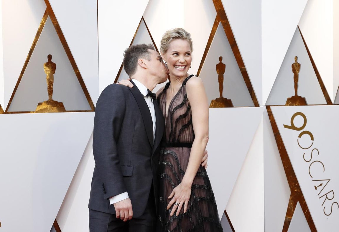 Sam Rockwell y Leslie Bibb. 