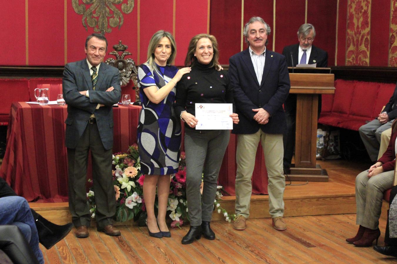 Acto de entrega de los premios de la XVIII edición del Certamen de Patios del Corpus