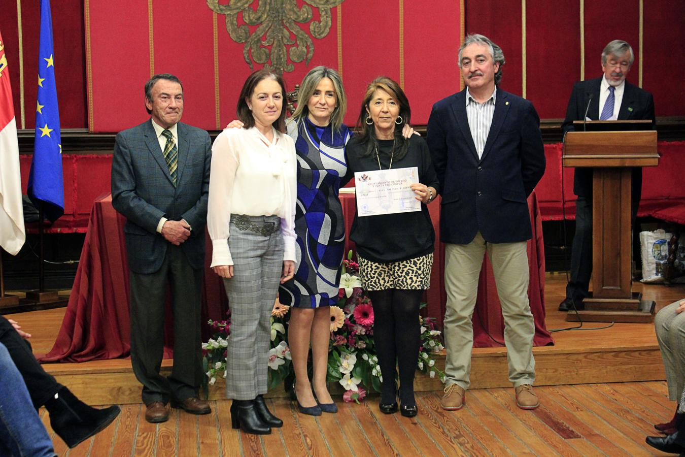 Acto de entrega de los premios de la XVIII edición del Certamen de Patios del Corpus