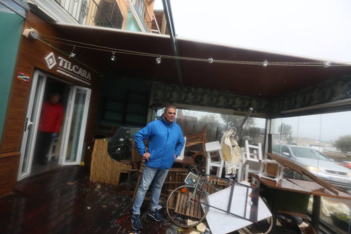 Así está Puerto Sherry después del tornado