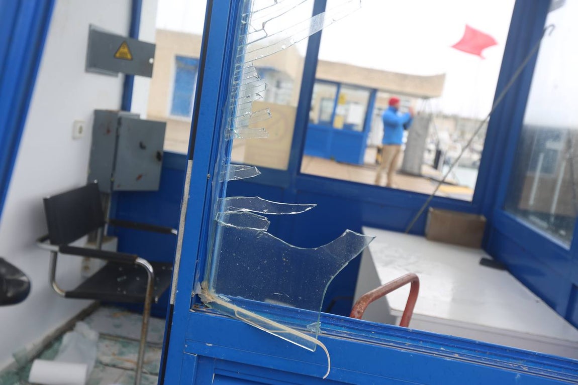 Así está Puerto Sherry después del tornado